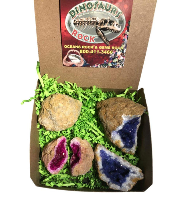 Geode mineral, DINOSAURS ROCK SUPERSTORE